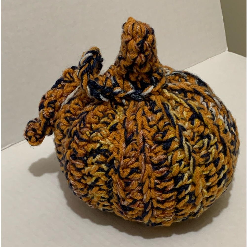 Fall Decor Kitchen Decor Handmade Crochet Pumpkin
